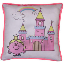 Mr Men Little Miss Sleepover Cushion